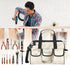 Adornori Milk Drinks Tool Bags for Men and Women Funny Heavy Duty Tool Tote Organizer Bag for Electrician Carpenter