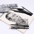 Sketch Pencil Drawing Set 14 Pencils 6H, 4H, 2H, HB, 1B, 2B, 3B, 4B, 5B, 6B, 7B, 8B, 10B, 12B by YYMIYU