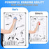 EAONE 48 Pack Dry Erase Erasers, Magnetic Mini Chalkboard Cleaners for Classroom, School, Office, Home, 4 Colors