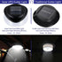 Solar Gutter Lights Outdoor, 9 LED, Super Bright, Waterproof Security Lights for Garden, Wall, Yard, Deck