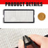 Fulmoon 2 Pieces Self Inking Rubber Stamp, Personalized DIY Stamp Kit with Black Ink for Office Supplies