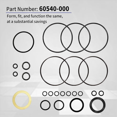 60540-000 Hydraulic Motor Seal Kit for Char-Lynn 60540 / Eaton A & H Series 008 009 Design