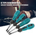 Fork Type Screwdriver Set - 4 Pcs U Fork Bits Magnetic Screw Driver CRV Multifunctional Tool