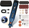 Cordless Rotary Tool Kit Mini, 7.4V 12-Speed Power USB Rechargeable, for 3D