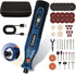 Cordless Rotary Tool Kit Mini, 7.4V 12-Speed Power USB Rechargeable, for 3D