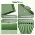 Sooez Aesthetic 8 Pocket Accordion File Organizer, Pastel Expanding Folder for Important Documents, Portable Bill