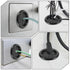 SynHHergyx 4Pcs Grommets 2 Inch Grommet 1-11/16" Grommets Rubber for Wiring, Black Wire ID Rubber Hole Firewall