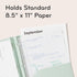 U Brands U-Eco Poly 2-Pocket Pronged Folders, Set of 12, Assorted Brights, Letter Size