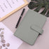 Money Saving Binder with 12pcs Zipper Envelopes, A6 Budget Planner for Managing Budgets and Saving Money (Gray-7.4IN)