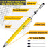 Gifts for Men, 6 in 1 Multi Tool Pen Set, Dad Gifts from Daughter Son, Birthday Stocking Stuffers