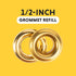General Tools 1261-4 1/2-Inch Grommet Refill, 24 Sets for Crafting