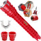 8 in 1 Multifunctional Sink Bathroom Wrench, Plumber Sink Wrench Installation Tool for Pipe Extractor