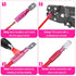 100 PCS 22-16 AWG Waterproof Heat Shrink Quick Disconnect Connectors, Crimp Electrical Wire Male Spade Connectors