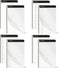 WEMATE 8Pcs Note Pads, Legal Pads 3.5 x 5, Lined Notepad, To Do List, Dotted Notepad, Notebook Paper Writing Pads