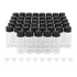 45Pcs Glass Lab Sample Vials, 10ml Transparent Liquid Sampling Bottles with 10 Funnels