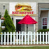 Fastasticdeals 4 Grommets 24x48Inches Vinyl Banner Multiple Sizes Breakfast Outdoor Advertising Printing Restaurant
