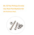 binifiMux Assortment Kit for 3D Printer, Machine, Stainless Steel 304, #6-32 Pan Head Phillips Screws, Nuts, Washers,