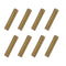 uxcell 8pcs Fully Threaded Rods - 5/16x1-1/4 Carbon Steel Long Threaded Screws for Furniture