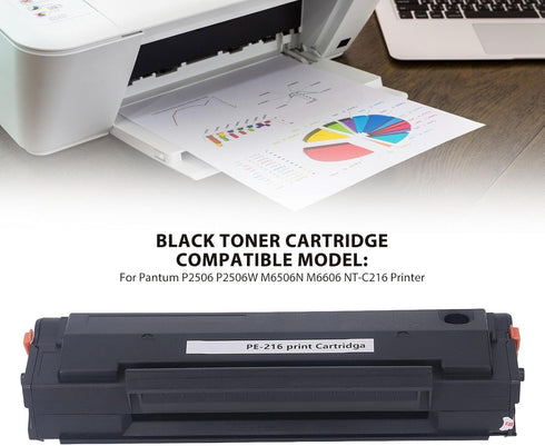 High Yield Black Toner Cartridge Replacement for P2506, P2506W, M6506N, M6606 NT C216