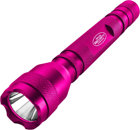 Police Security Maiden Ultra Bright LED Flashlight, 180 Lumens, 150 Meter Beam Distance, Compact & Water Resistant