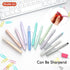 Shuttle Art Bible Highlighters and Pens, 12 Dusty Colors Gel Highlighters No Bleed Through for Journaling and Studying