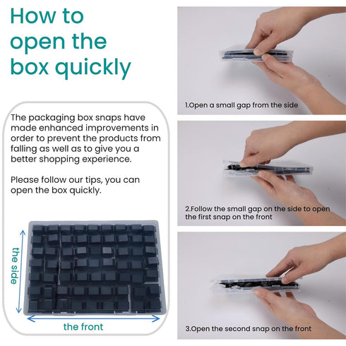 WDBmla 63pcs 032" X0.2",Cord Clear Cable Management,Adhesive Cable Clips,Cord Organizer Inner Diameter Clips for Wires