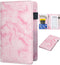 Server Books for Waitress - Marble Texture Leather Waiter Book Server Wallet