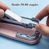 M&G Portable Desktop Stapler with 50 Sheet Capacity, Classic Design, 360 Rotation, 1000 Staples, Durable (Pink)
