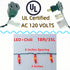 35 Commercial 18 LUCKY SHINE Red Pepper Decorative Lighting String, Grade LED Chili String Lights FT, for Christmas