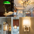 LUXRITE T10 LED Bulb, 5W=60W Equivalent, 2700K Warm White, Vintage Edison Filament Bulb, 500 Lumens, Tubular Light Bulb, Damp Rated, UL Listed, E26 Standard Base (3 Pack) by LUXRITE