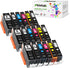 Replacement PGI225 CLI226 Ink Cartridges for Canon PGI-225 CLI-226 for PIXMA MG6120 MG6220 MG5320 MX882 Printer (3