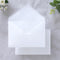 PONATIA 50 Pack A1 White Envelopes, 3 5/8 x 5 1/8 Inches for Weddings, RSVP, Christmas Cards, Baby Showers