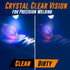 25 Pack 2x4.25 0.04" 2x4 Mutt Tools Clear Welding Lenses - Premium Thick Clear Lens for Welding Hood - Welding Lens