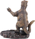 Needzo Desk Holder Cradle Cell Phone Stand, Resin Dinosaur Office Decoration, 5 x 3.75 x 7 Inches