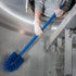 SPARTA Industrial Tank Brush, Pipe Brush with Handle for Commercial Kitchens, 30 Inches, Blue Polyester
