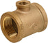 CSSU0340 3/4'' x 1/4''-Inch Reducing Tee, Brass Construction, Higher Corrosion Resistance, Economical & Easy to Install