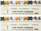 Wrapables Kitties Bookmark Flag Tab Sticky Notes, Set of 2