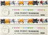 Wrapables Kitties Bookmark Flag Tab Sticky Notes, Set of 2