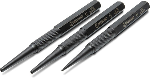 Crescent 5" Steel Punch, 3 Piece Set - CNPS12332S