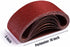 3 x 18 Inch Sanding Belts, 40 Grit Aluminum Oxide Belt Sander Paper for Woodworking, 12 Pack