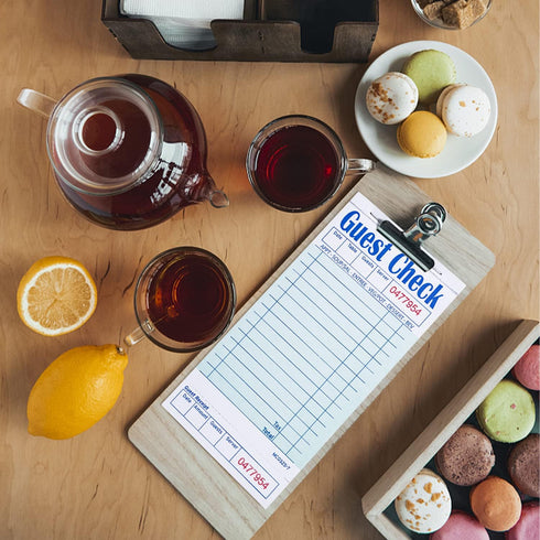 Batrical 300 (6 3.5" 6.75" Guest Checks Server Note Pads Sheets Waitress Notepad for Restaurants Books) x Per Ticket