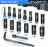 OTLOOMTBT 16PCS 1/2 Set, Sets, 5 In Drive Thicker Impact Socket High Durability Industrial Grade Deep Metric Sizes