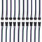 BTF-LIGHTING 10 Pairs 4pin SM JST 15cm Cable Female/Male Connectors for LED Strip RGB 5050 3528