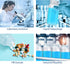 Hoolerry 20 Pcs Sample Bottles, 2 oz Plastic Wide Mouth Reagent Bottles with Caps for Laboratory Grade Liquids Storage