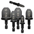 6pcs HVAC Repairing Set Air Conditioner Copper Tube Expander with Manual Pipe Swage Expander Drill Bits
