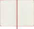 Moleskine Classic Notebook, Large, Dotted, Red Scarlet, Hard Cover, 5 x 8.25