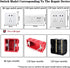 Eagles Cassette Repair Device, 86 Type Universal Cassette Repairer with 10 Screws Tools, Sturdy Switch and Socket