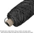 MECCANIXITY Twisted Mason Line - 100M Black Nylon Twine String Cord for Landscaping, DIY Projects, Gardening