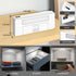 6-Pack Closet Drawer Lights When Open, Lights Battery Operated with Door Sensor, Cabinet Lights When Open for Drawer