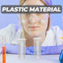 20pcs Polypropylene Slide Mailer, 87mm x 27mm End Opening Plastic with Flip Top Lid for 5 Slides